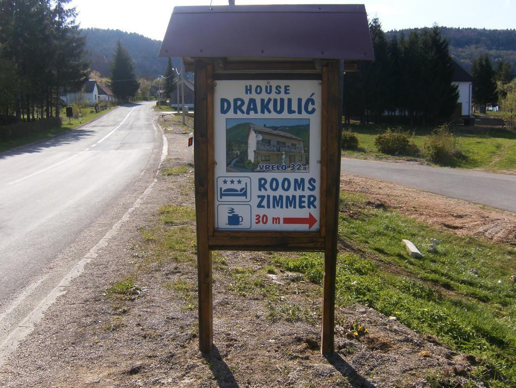 Hotel House Drakulic Korenica Exteriér fotografie