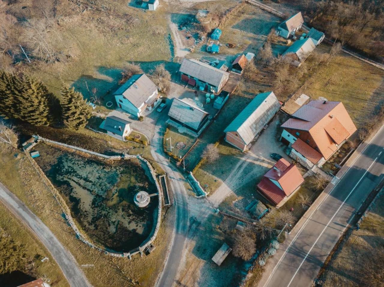 Hotel House Drakulic Korenica Exteriér fotografie